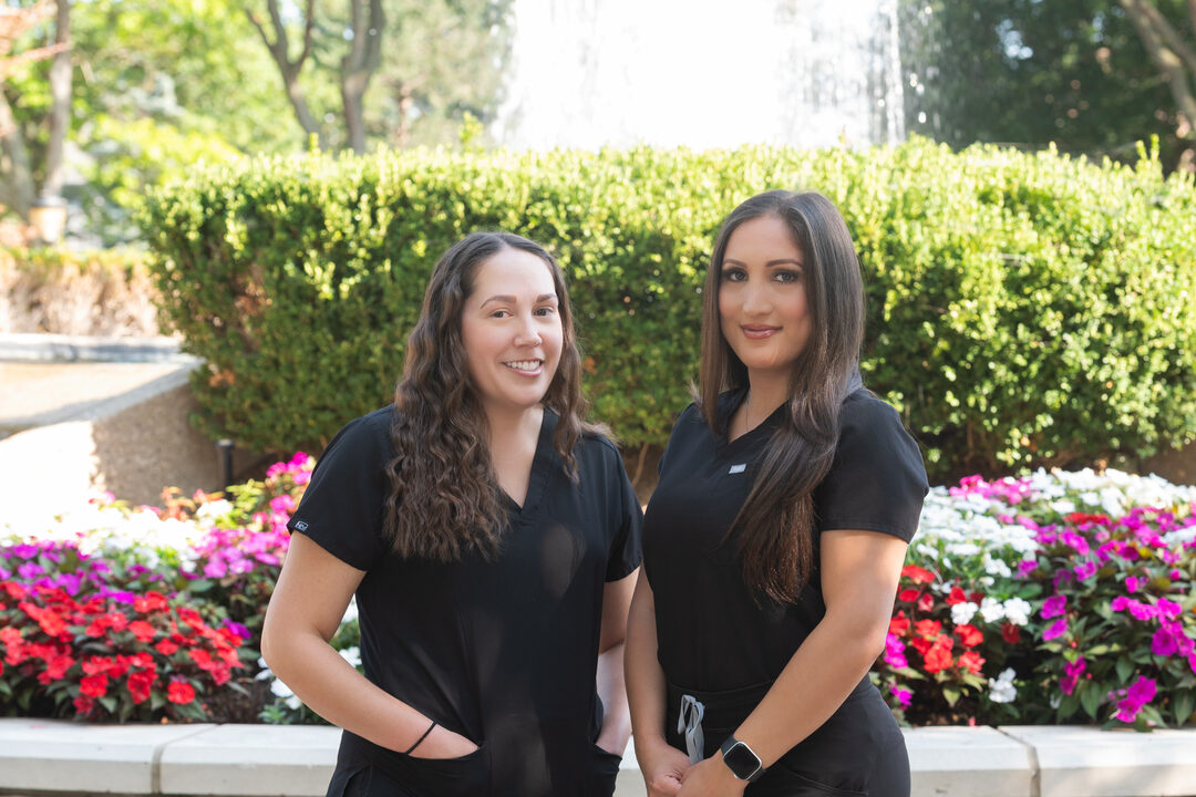 A group picture of our expert dental team of our experienced hygienist team. Meet our Arlington Heights, IL Experienced Hygienists Team